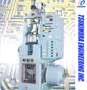 Powder compacting press