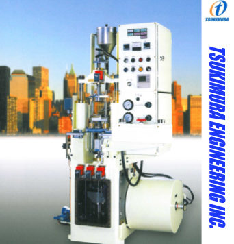 Powder compacting press